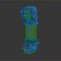 Sci-fi Capsule Space Capsule Hibernation Capsule Freezing Capsule Rest Capsule Rest Capsule 3d model