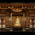 Chinese Temple Hall 3d model