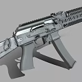 Tactical Modern Rifle With Tactical Rail Detachable Magazine And Ergonomic Grip