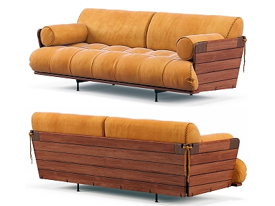 Cosmopolitan 3 Seater Sofa Multiplayer Sofa Three-Seater Sofa Modern Sofa 3d model