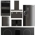 Fulgor Modern Stainless Steel Kitchen Oven With Digital Display And Interior Racks