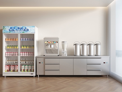 Milk tea cabinet freezer ice cream machine milk tea machine model