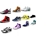 Trendy Casual Sports Shoes In Various Colors And Styles For Men Women Daily Fashion Wear