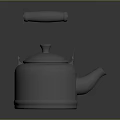 Modern Stainless Steel Electric Teapot Daily Electrical Appliance For Home Kitchen Use