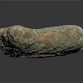 Ancient Bronze Ram Sculpture with Green Patina Standing Pose and Body Hole