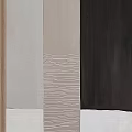 Large abstract neutral mural C 440 3d model