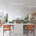 Bookstore 3d model