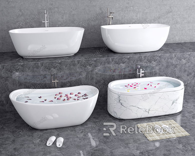 Modern Bathtub model