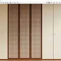 Middle style wardrobe 3d model
