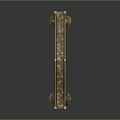 Intricate Decorative Arch Bridge 3D Model Featuring Detailed Piers And Ornate Design