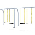 Children's Swing Outdoor Swing Venue Swing Swing Swing Rack Swing 3d model