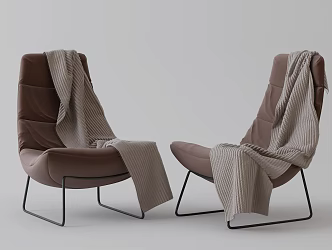 Modern Leisure Chair Lazy Sofa 3d model