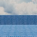 Modern pool 3d model