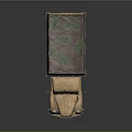 Vintage Old Truck Featuring Camouflage Tarpaulin Cover And Detailed Wheels Design