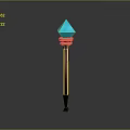 Scepter Ancient Scepter Cane Ancient Scepter Magic Scepter Metal Scepter Classical Scepter Magic Scepter 3d model
