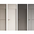 Modern Flush Doors With Multiple Colors And Wooden Texture Design