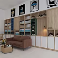 Bright Modern Beauty Salon Interior With Hairdressing Chairs Sofa Mirrors Lighting And Decorative Wall
