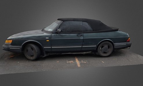 Saab 900S Car 3d model