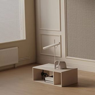 Modern Bedside Cabinet 3d model