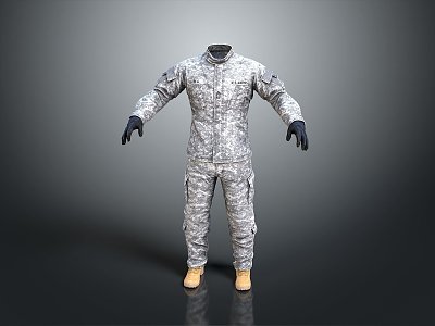 Special Forces Clothing Special Forces Clothing Special Forces Equipment Special Equipment Combat Clothing Field Uniform Military Uniform 3d model