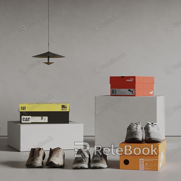 Arflex Shoes Shoe Box Chandelier model