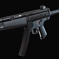 submachine gun 3d model