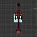 Mechanical Ostrich Reconnaissance Robot Biped Robot 3d model