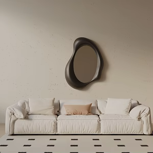 Modern three-seat sofa 3d model