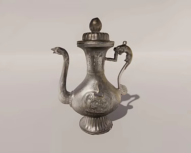Antique Wine Jug 3d model