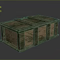 Weapon Storage Container With Camouflage Pattern For Military Transport And Protection