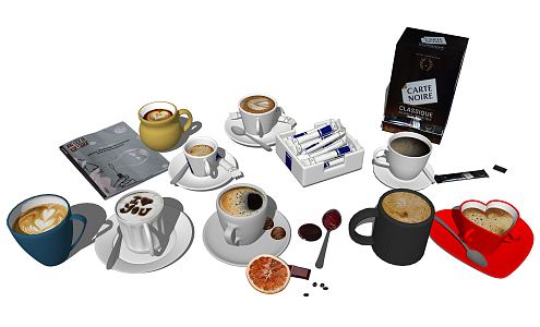 Modern Coffee 3d model