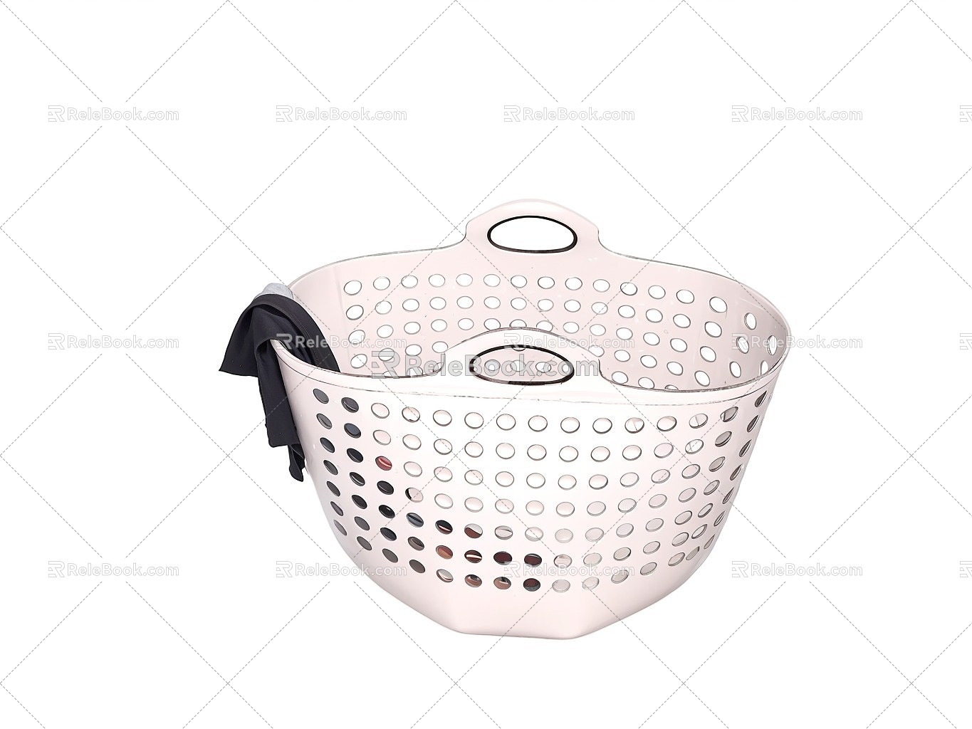 Modern Clothes Basket Dirty Clothes Basket 3d model