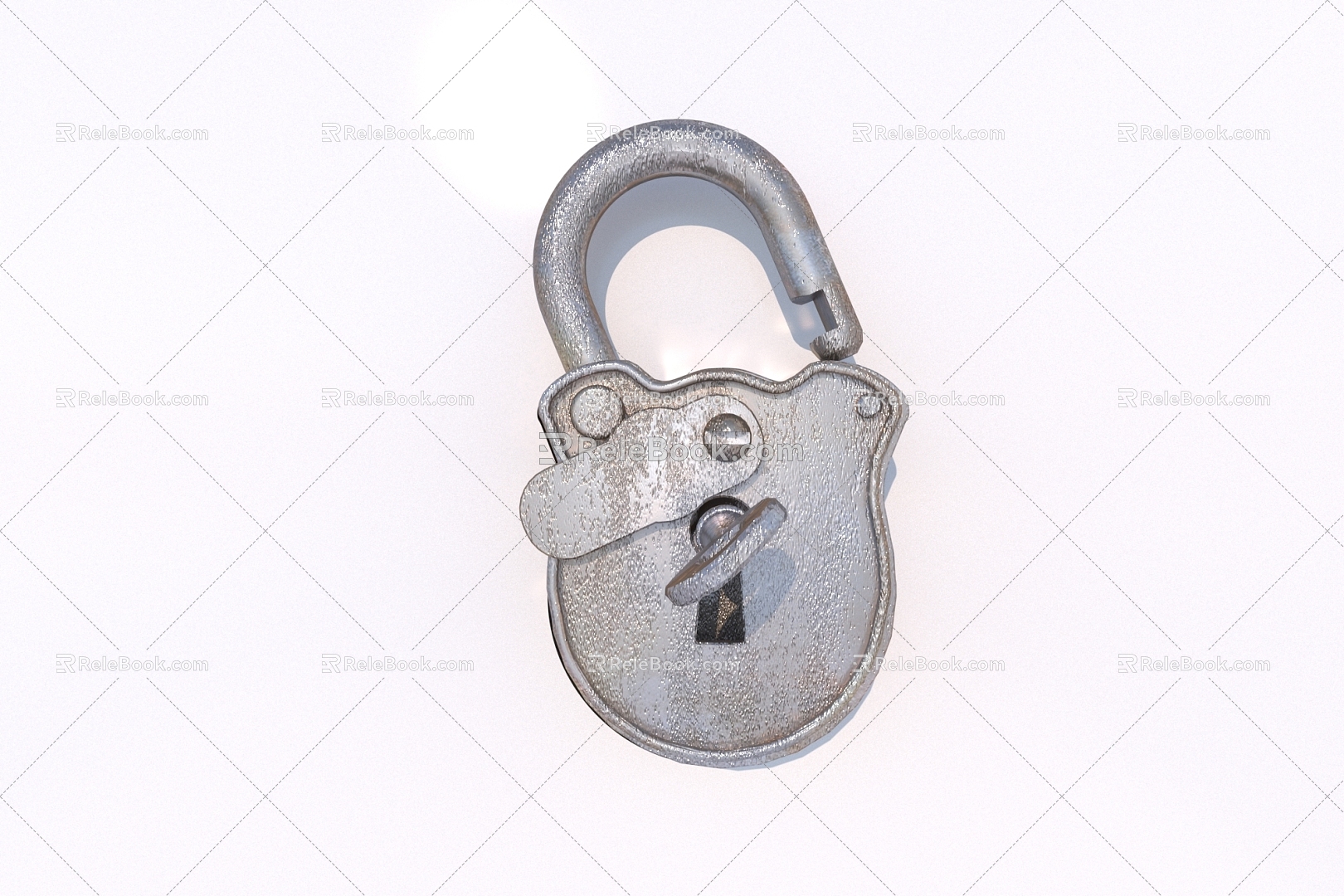 Decorative lock 3d model