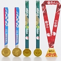 Medals Olympic Medals Gold Medals Silver Bronze Olympic Gold Medals Olympic Medals 3d model