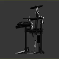 Professional Electronic Drum Set Equipment With Drums Cymbals Pedals And Stand