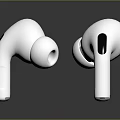 White Wireless Earbuds In Ear Design With High Definition Sound And Built In Microphone