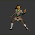 Characters Mulan Game Characters Game Characters Realistic Characters Cartoon Characters Hand-held 3d model