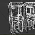 Modern game machine large game machine 3d model