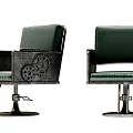 Various Modern Massage Chairs With Leather Seats And Metal Bases Design
