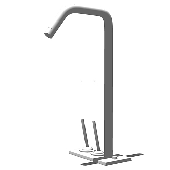 Modern faucet 3d model