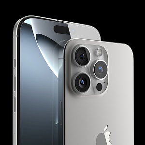 iphone mobile phone apple white gray iPhone16 pro 3d model