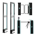 Sports Equipment Security Gates And Turnstiles For Stadium Access Control Systems