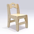Kindergarten Classroom Setup With Wooden Table Six Chairs Building Blocks Toy Cars And Train Tracks