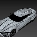 Sleek Black Sports Car With Futuristic Design And Large Alloy Wheels