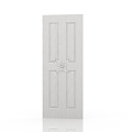 American door interior door 3d model