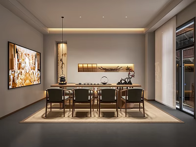 Negotiation Room 3d model