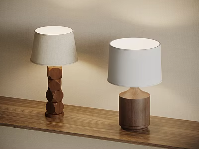 Quiet Wind Table Lamp Retro Table Lamp 3d model Quiet Wind Table Lamp Retro Table Lamp 3d model