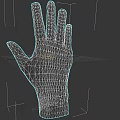 Black Leather Full Finger Gloves For Daily Wear And Protection