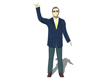 SU model character model residential area design landscape character model design SU character character background 3d model