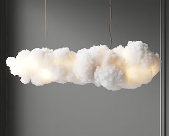 Modern Chandelier Cloud Chandelier 3d model